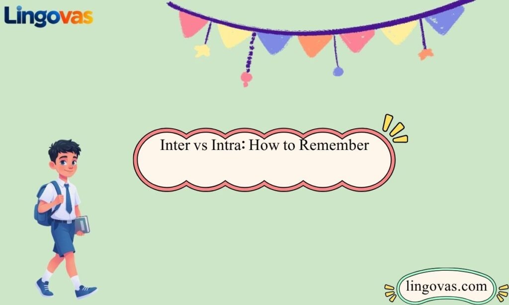 Inter vs Intra How to Remember