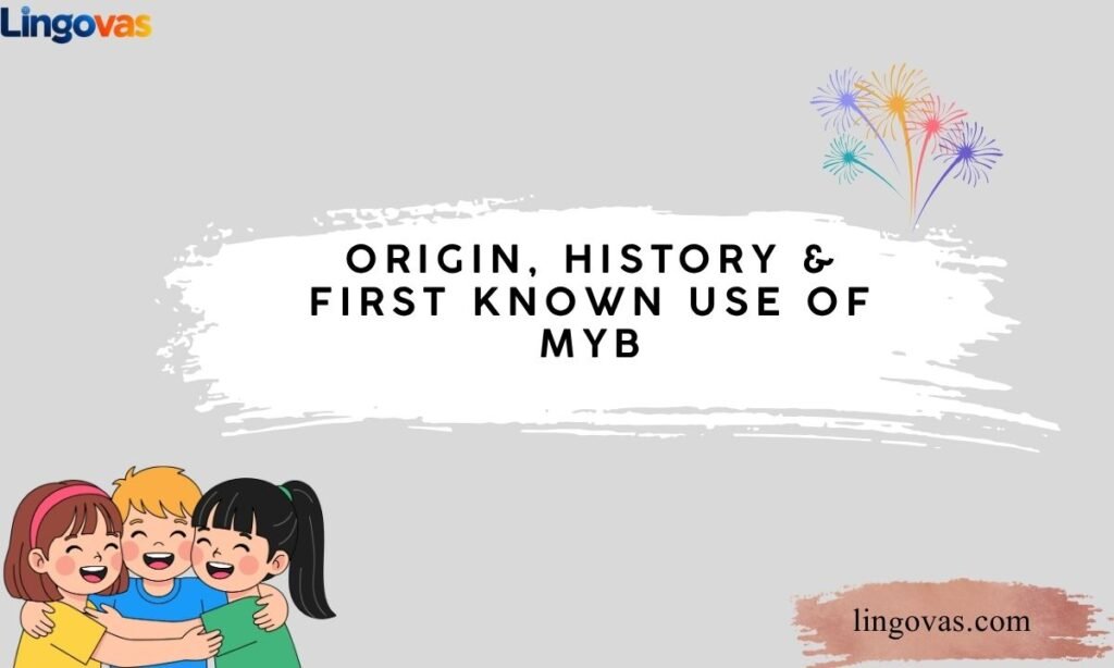 Origin, History & First Known Use of MYB