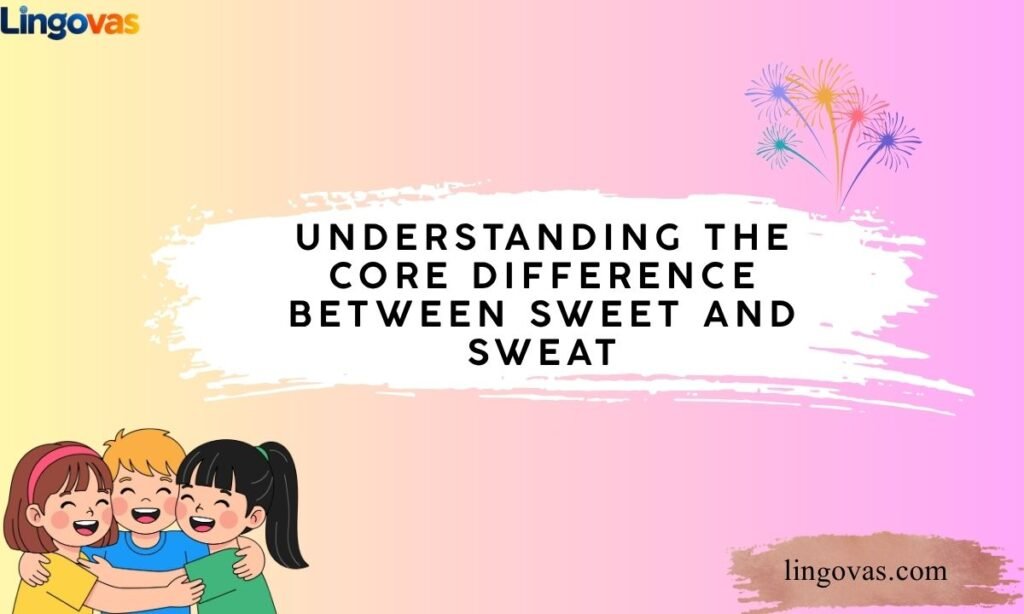 Understanding the Core Difference Between Sweet and Sweat