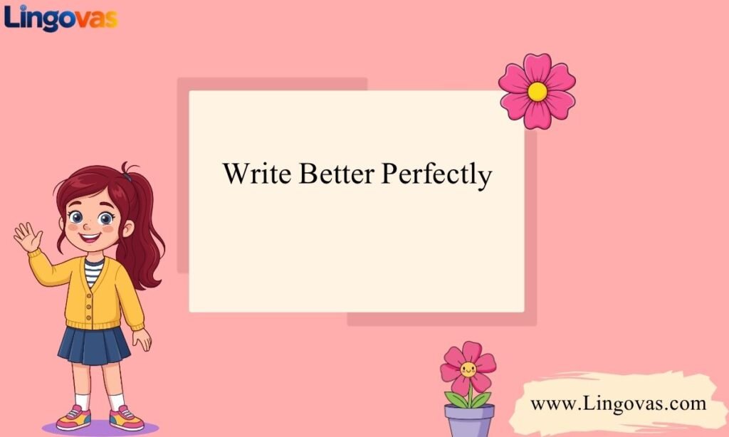 Write Better Perfectly