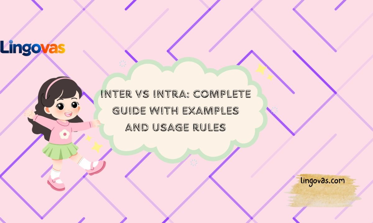 Inter vs Intra: Complete Guide With Examples and Usage Rules